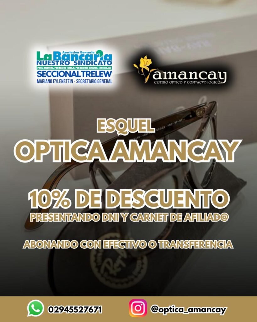 Optica Amancay - Esquel